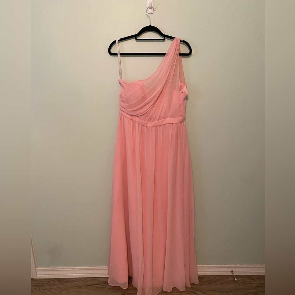 Alfred Angelo pink formal gown